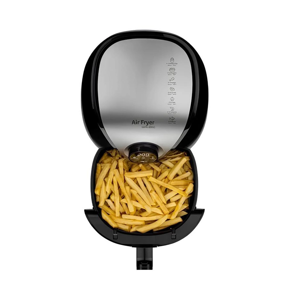 Fritadeira Air Fryer 4l Multilaser Ce169 Digital 1500w 220v Fritadeira Air Fryer 4l Multilaser Ce169 Digital 1500w 220v