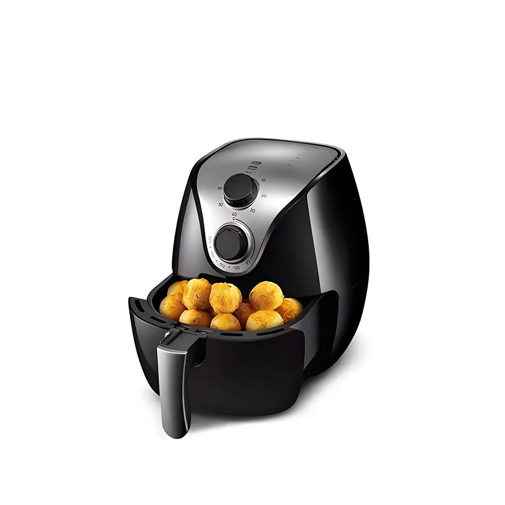 Fritadeira Elétrica Air Fryer 4 Litros 220v Preta Multilaser - Ce022 Fritadeira Elétrica Air Fryer 4 Litros 220v Preta Multilaser - Ce022
