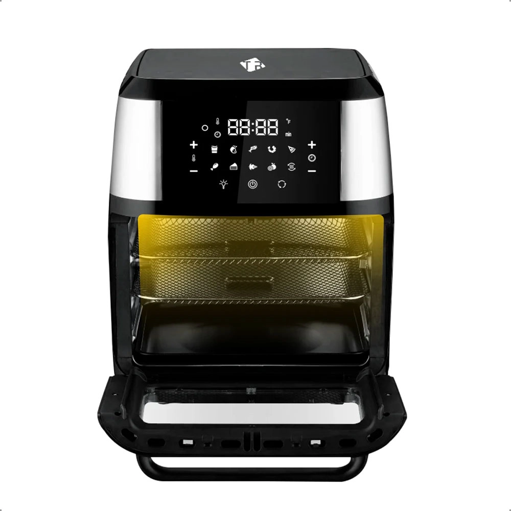 Fritadeira Eletrica Air Fryer Forno e Desidratador Oven Tronos 12 Litros 3 em 1 com Timer 127v