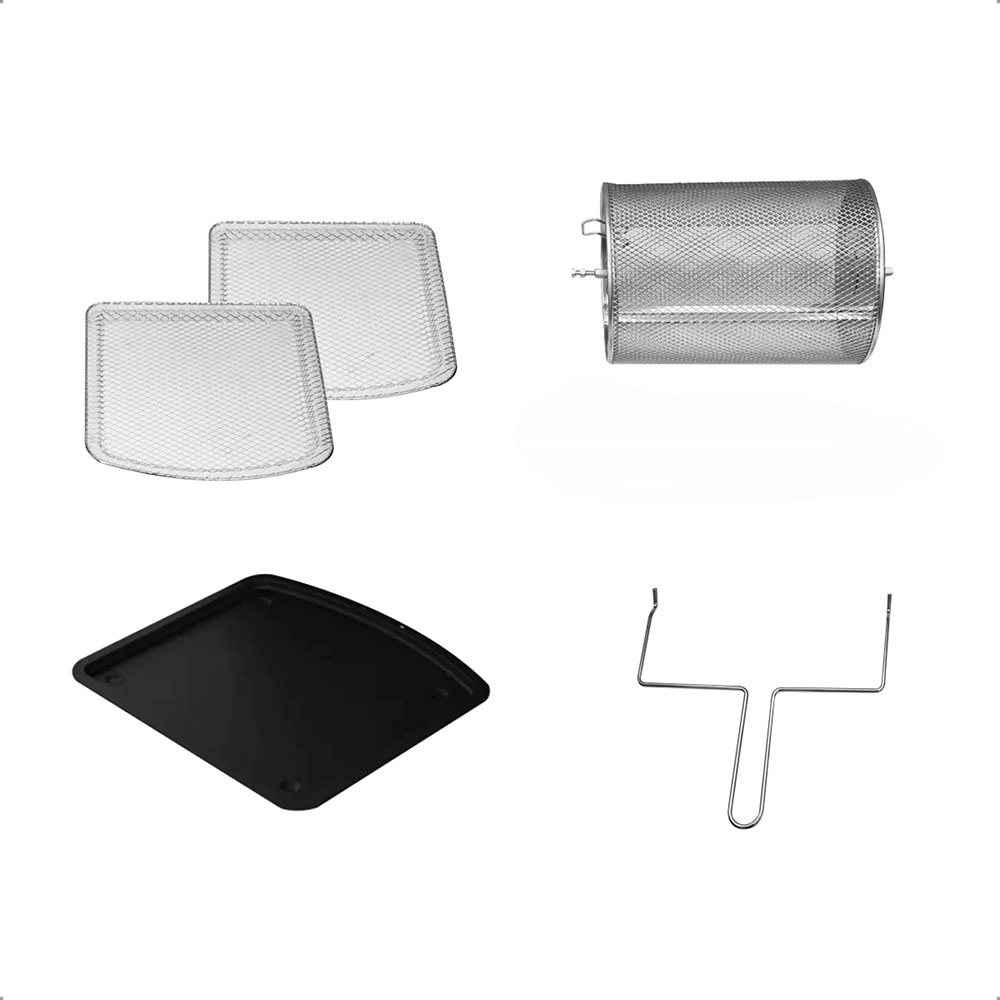 Fritadeira Eletrica Air Fryer Forno e Desidratador Oven Tronos 12 Litros 3 em 1 com Timer 220v