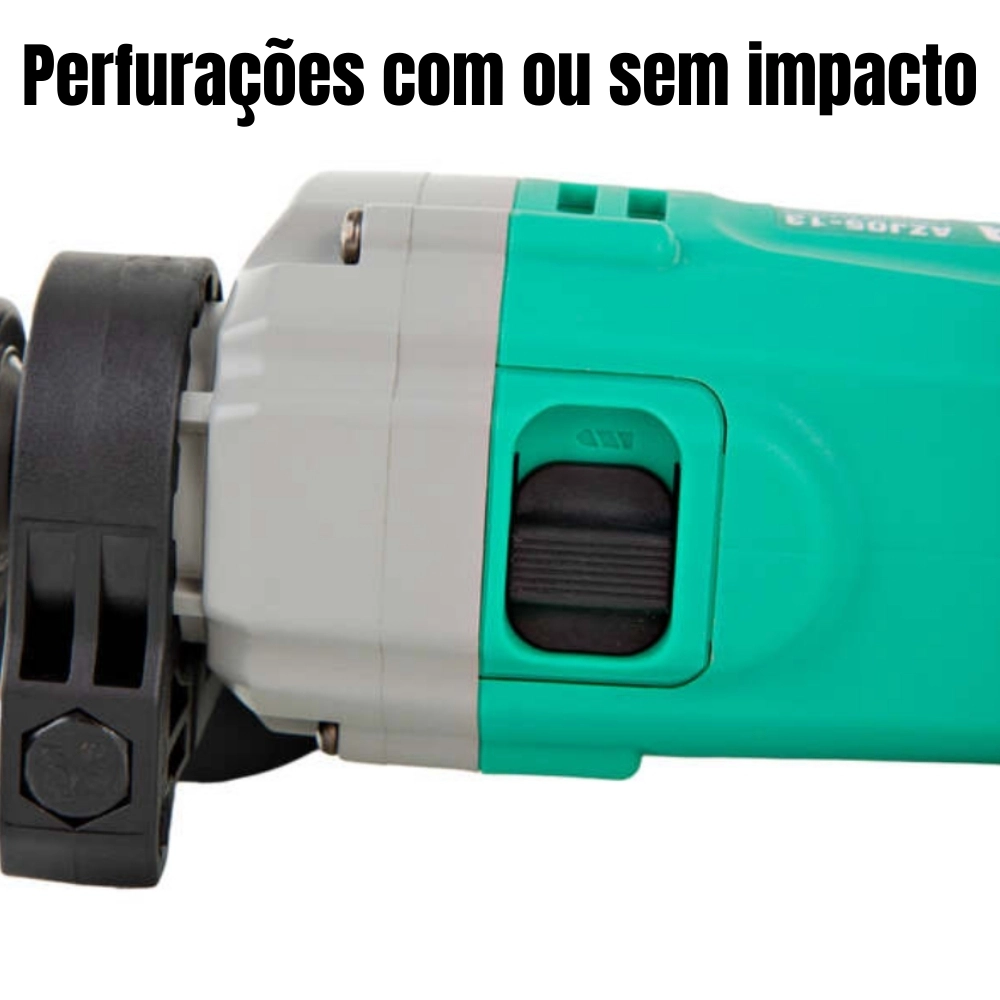 Furadeira Impacto 1/2'' 710w Azj05-13 - Dca Cor Verde Voltagem 220V