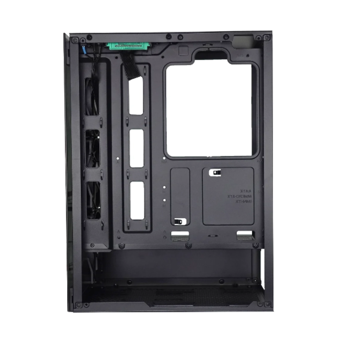 GABINETE ATX BPC GAMER RGB BLACK COM LATERAL DE VIDRO 3 FANS