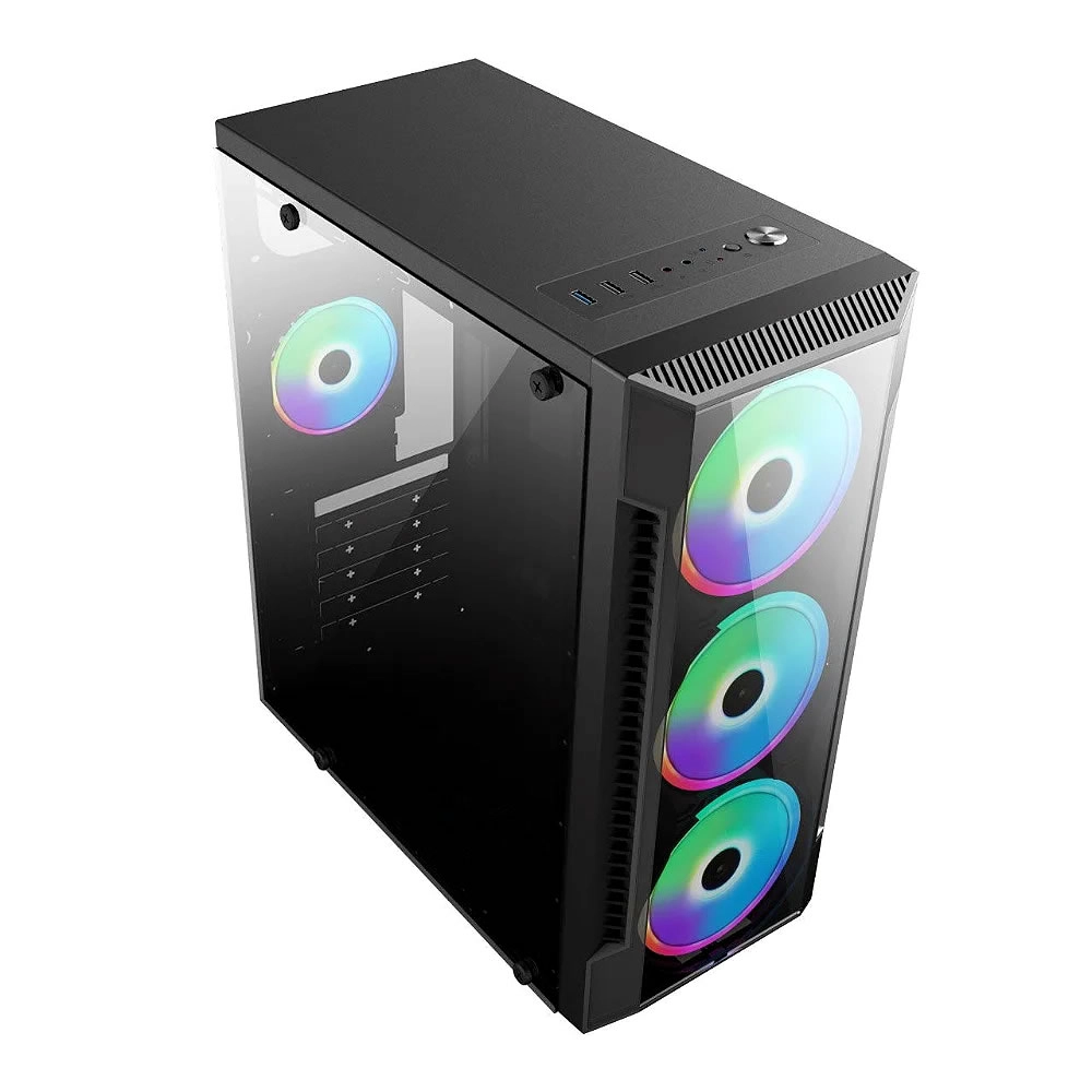 Gabinete Gamer Bpc-c3147 Black com Lateral Vidro Brazilpc