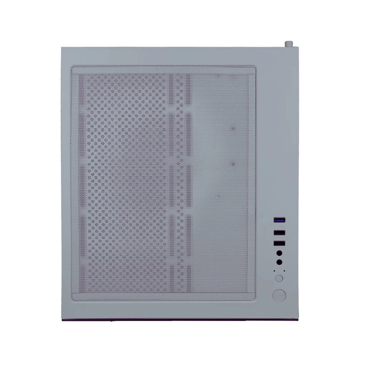GABINETE MATX BRAZILPC GAMER AQUARIO BPC-240 BRANCO COM 3 COOLER ARCO IRIS SEM FONTE
