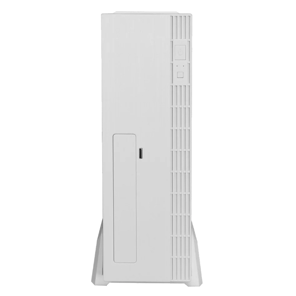 Gabinete Slim mATX BrazilPC BPC-S1-04 Branco - Compacto Elegante e Pronto para o Uso Diário
