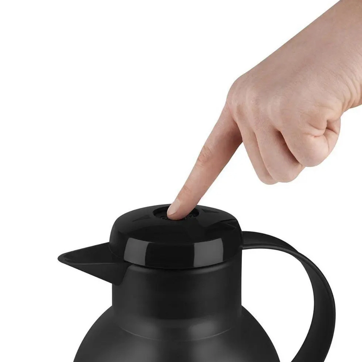 Garrafa Térmica de Café Emsa Samba 1,5l Preta Original Alemã