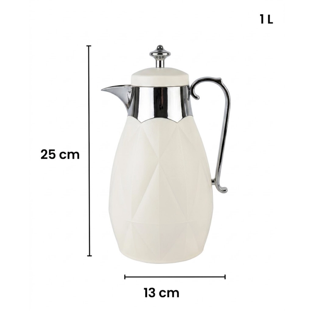 GARRAFA TÉRMICA MAYA 1 LITRO BRANCA PRESSÃO CAFÉ CHÁ TUUT GARRAFA TÉRMICA MAYA 1 LITRO BRANCA PRESSÃO CAFÉ CHÁ TUUT