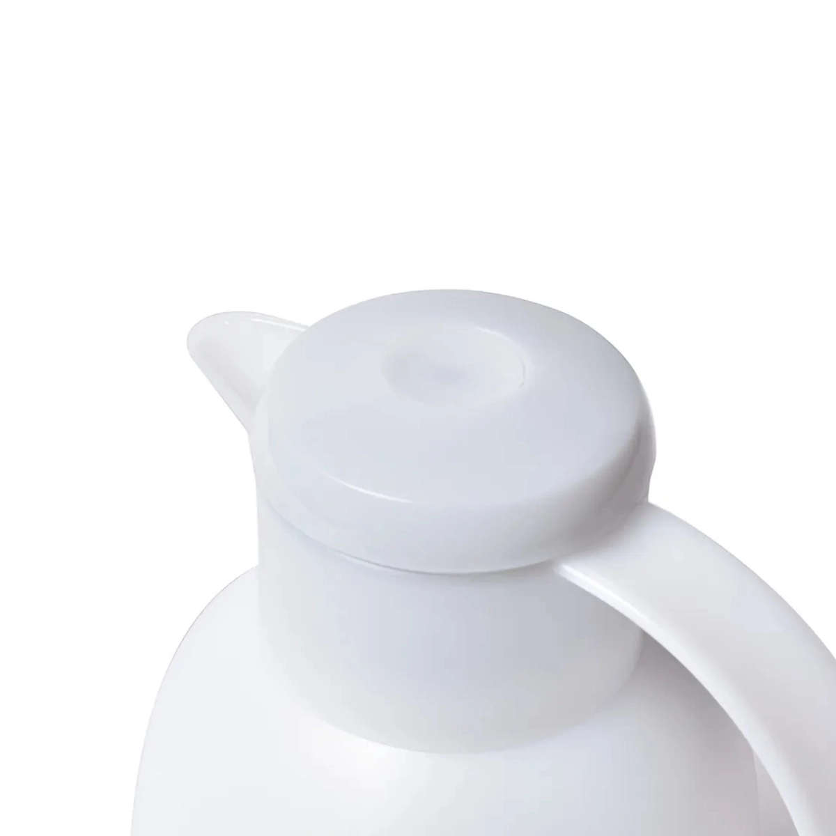 GARRAFA TERMICA HERMETICA SAMBA QUICK PRESS BRANCA EMSA 1 LITRO