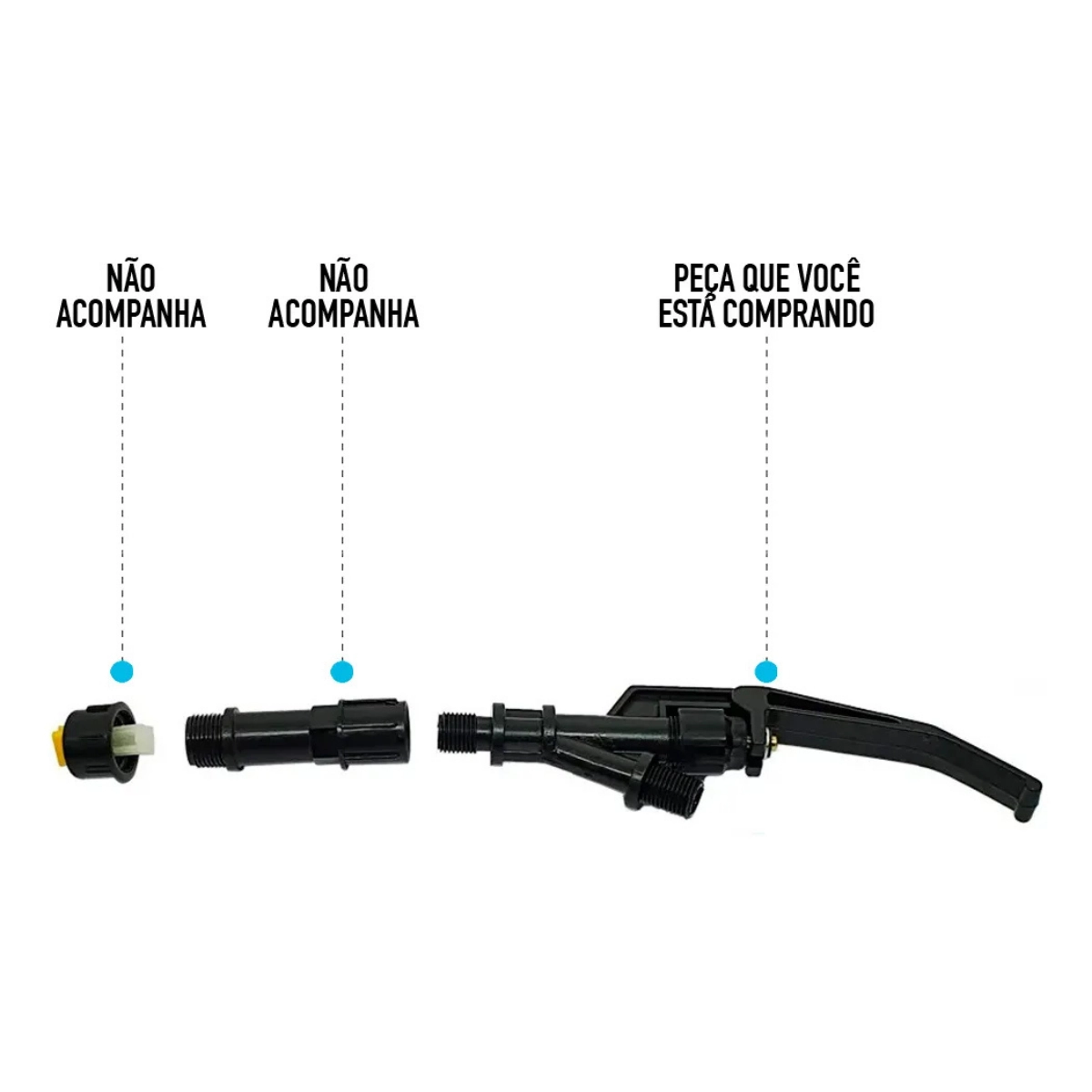 GATILHO BICO BOCAL LIMPEZA EXTRATORA IPC SOTECO SB00726