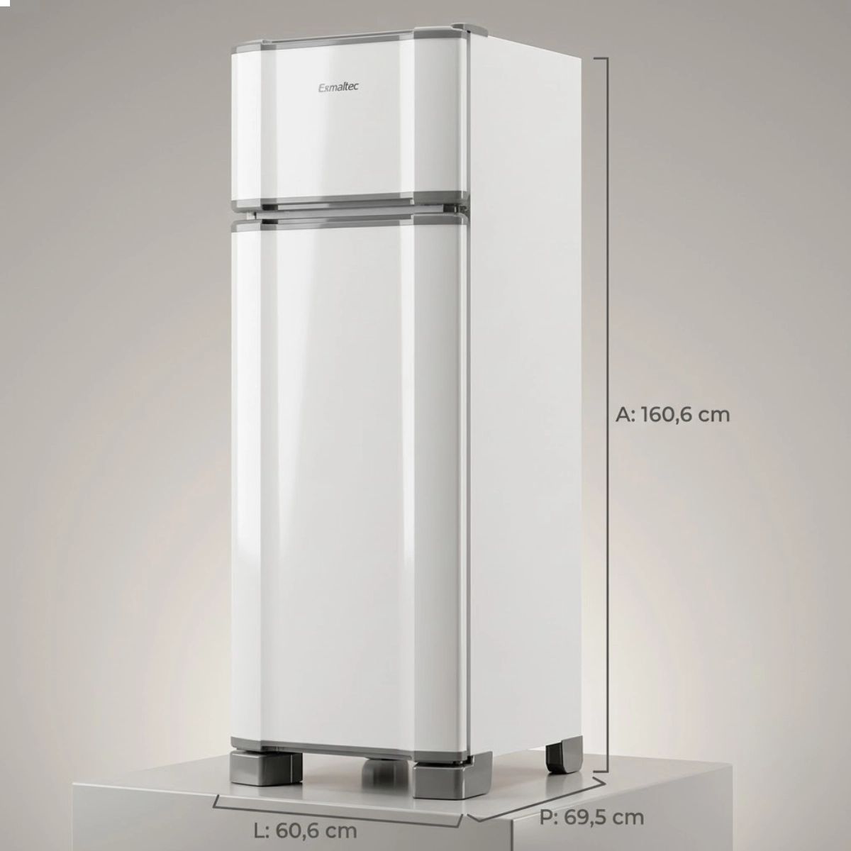 GELADEIRA ESMALTEC 276L COMPRESSOR INVERTER RCD34 PRO BR 127V GELADEIRA ESMALTEC 276L COMPRESSOR INVERTER RCD34 PRO BR 127V
