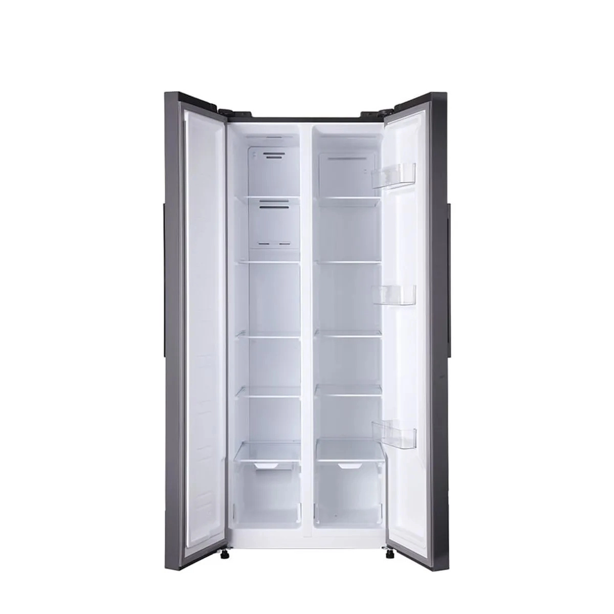 GELADEIRA REFRIGERADOR HQ FROSTFREE SIDEBYSIDE CINZA 460 LITROS CZ HQ-460SBSF 127V