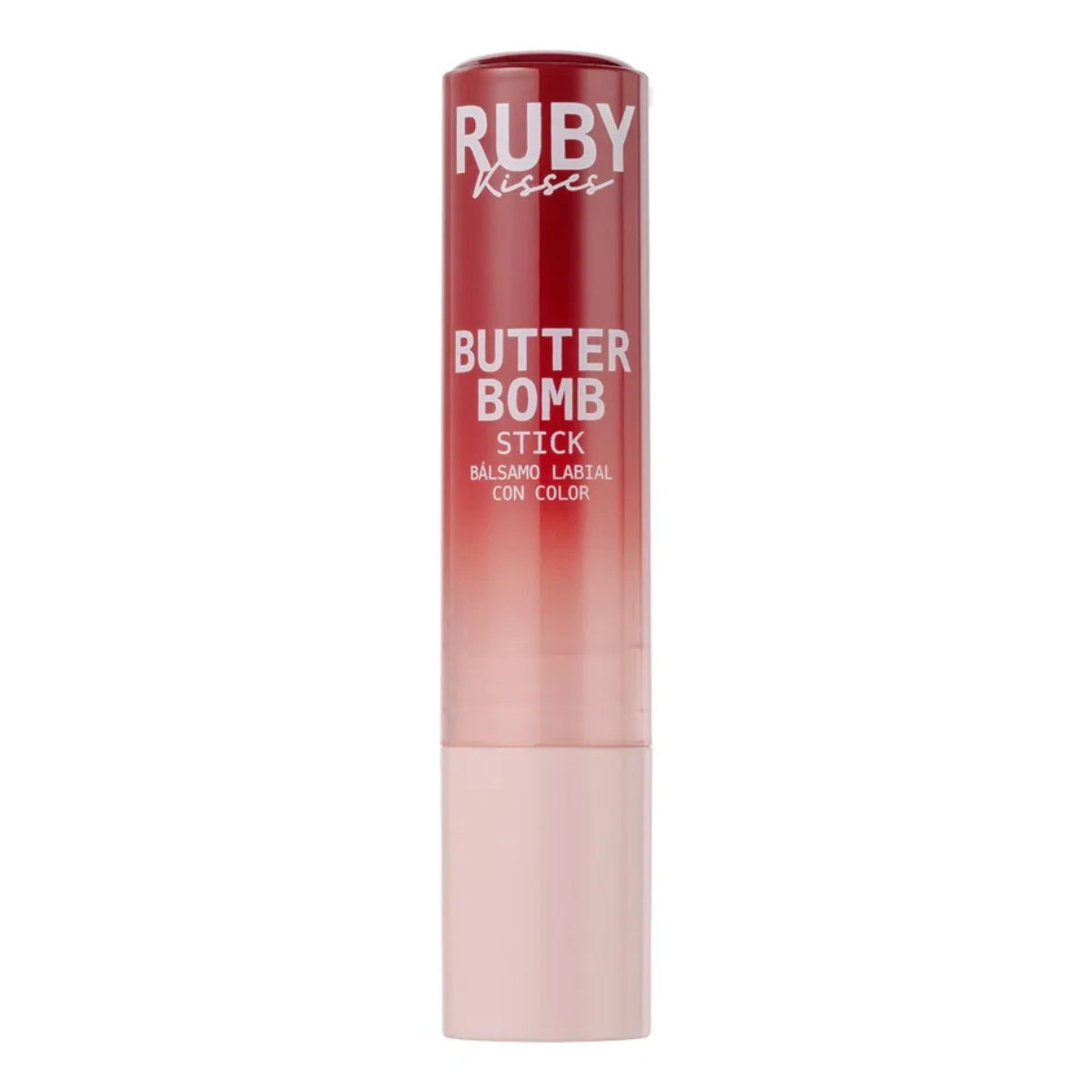 GLOSS EM BASTÃO STICK BUTTER BOMB CINNAMON ROLL RUBY KISSES