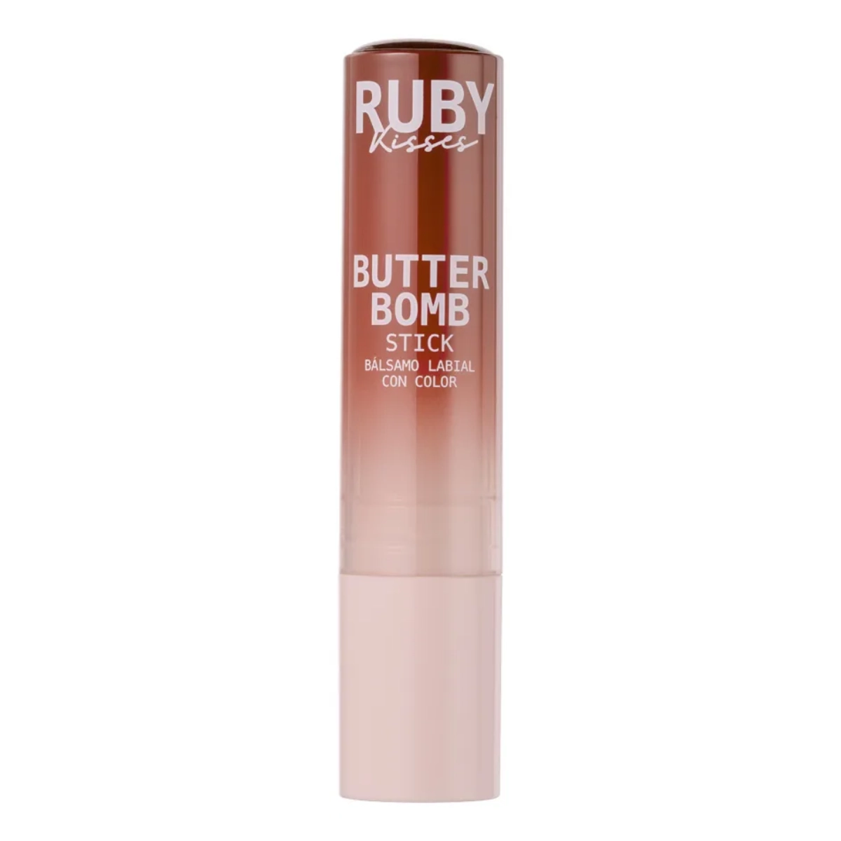 GLOSS EM BASTÃO STICK BUTTER BOMB HOT CHOCOLATE RUBY KISSES