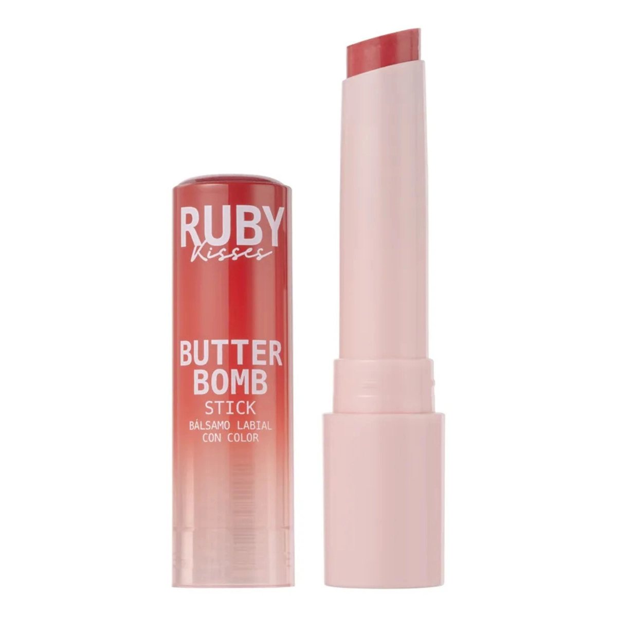 GLOSS EM BASTÃO STICK BUTTER BOMB MACARON RUBY KISSES GLOSS EM BASTÃO STICK BUTTER BOMB MACARON RUBY KISSES