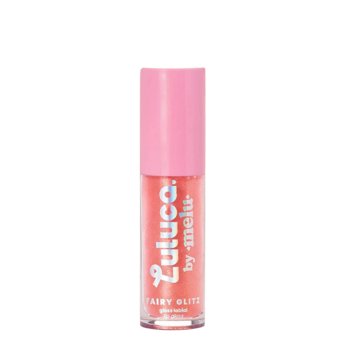 GLOSS LABIAL FAIRY GLITZ LULUCA BY MELU  RRL6411 COM ÓLEO DE GIRASSOL E JOJOBA