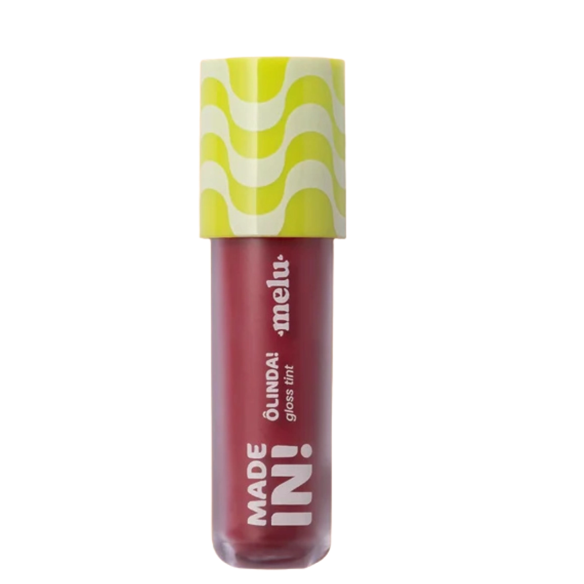 GLOSS LABIAL OLINDA BENZINHO RRL6402-2 MELU RUBY ROSE 4ML ACABAMENTIO BRILHANTE 