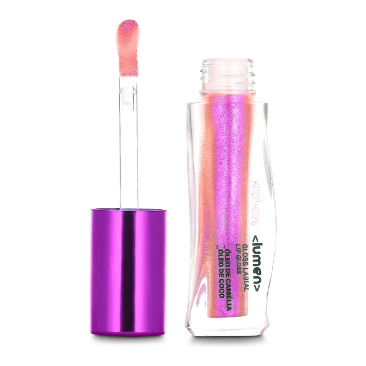 GLOSS LABIAL RUBY ROSE WONDER LUMEN CLEAR EFEITO BRILHO