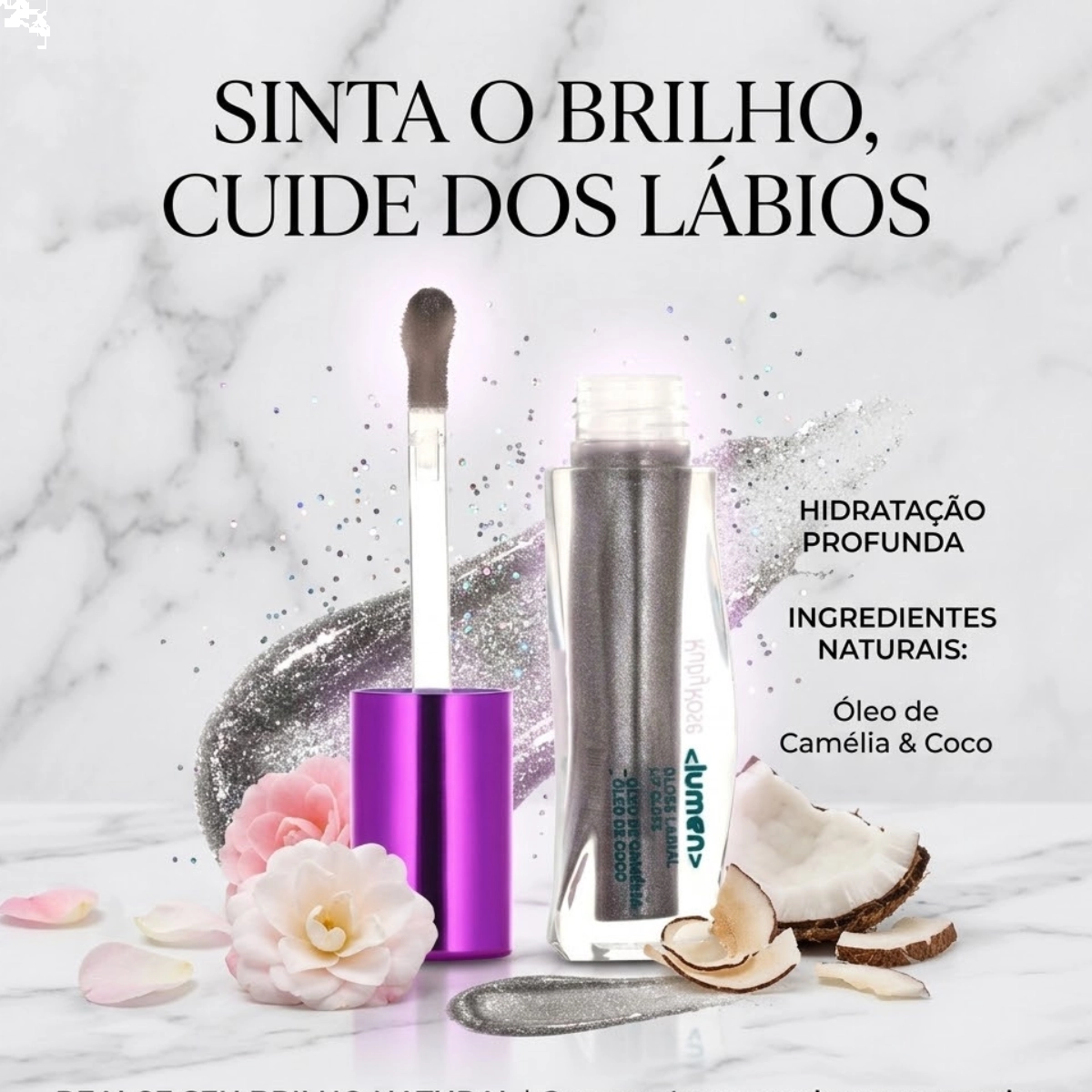 GLOSS LABIAL RUBY ROSE WONDER LUMEN SHINING EFEITO BRILHO GLOSS LABIAL RUBY ROSE WONDER LUMEN SHINING EFEITO BRILHO