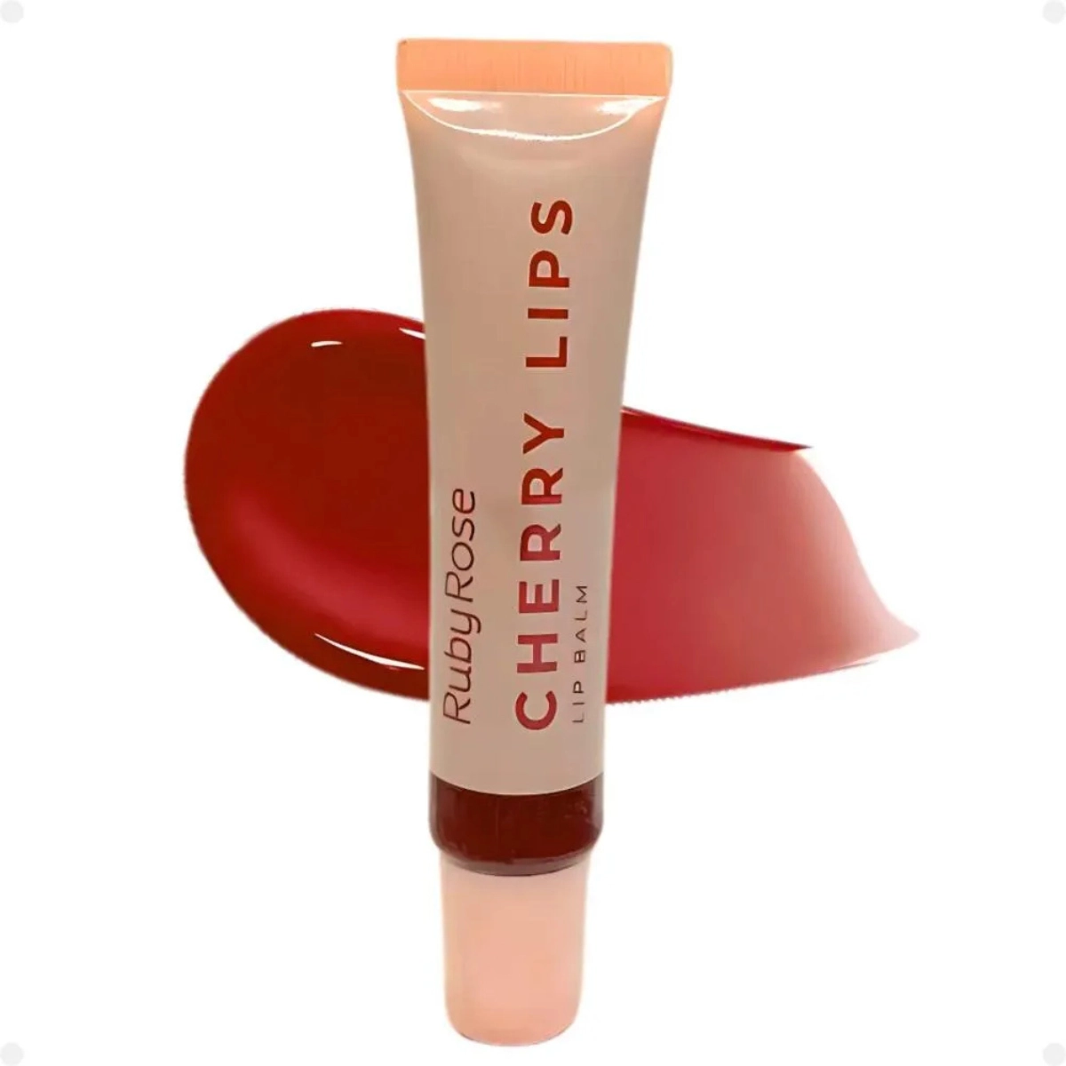 GLOSS LIP BALM LABIAL RUBY ROSE CHERRY LIPS CL60