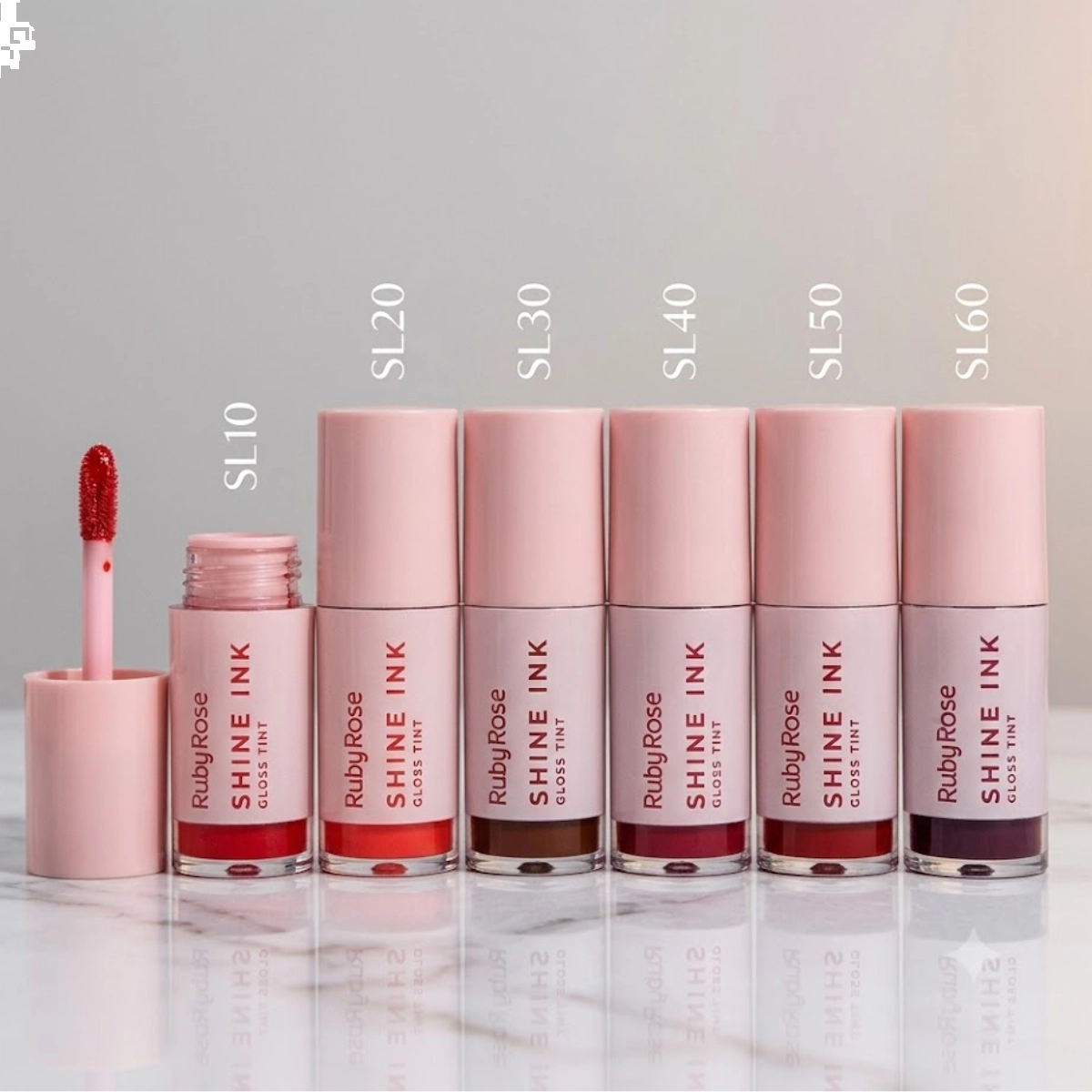 GLOSS TINT SHINE INK RUBY ROSE LONGA DURAÇÃO SI50 GLOSS TINT SHINE INK RUBY ROSE LONGA DURAÇÃO SI50