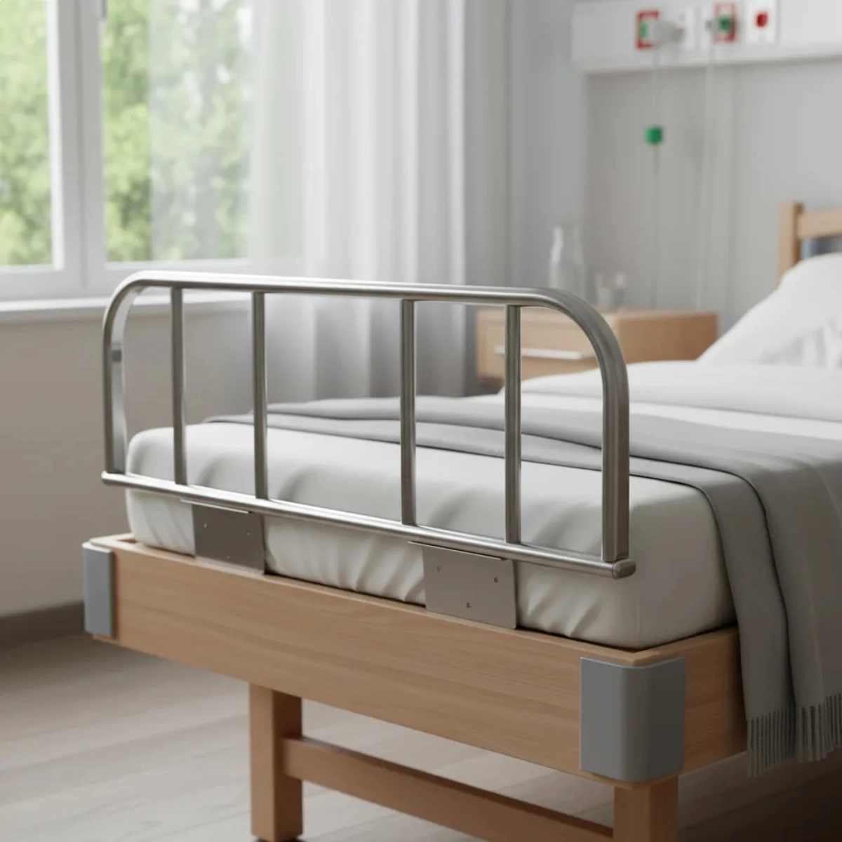 GRADE PROTETORA PARA CAMA BELICHE L120 X A30 CROMADO SCHMITT