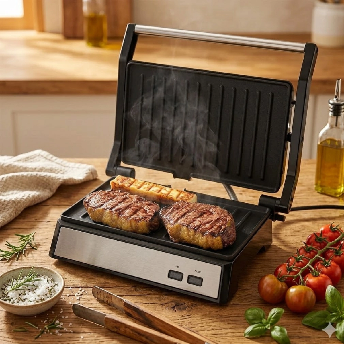 GRILL E SANDUICHEIRA PHILCO PGR21PI  MAXX CLEAN CINZA 220V ANTIADERENTE COM COLETOR DE GORDURA