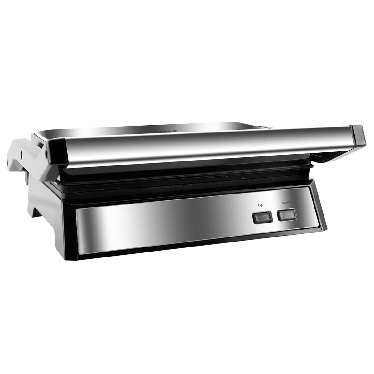 GRILL E SANDUICHEIRA PHILCO PGR21PI  MAXX CLEAN CINZA 220V ANTIADERENTE COM COLETOR DE GORDURA