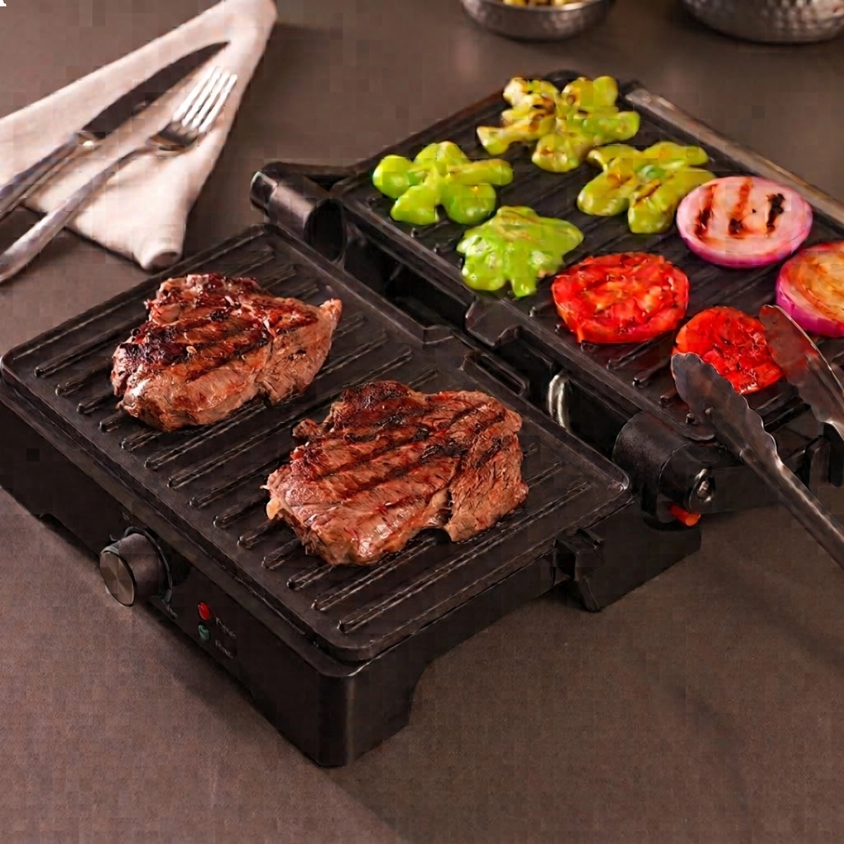 GRILL SMART PLUS GR02 MIMO STYLE CINZA E PRETO 127V GRILL SMART PLUS GR02 MIMO STYLE CINZA E PRETO 127V