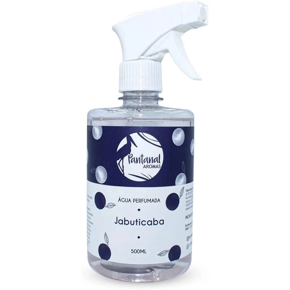 Água Perfumada para Lençóis Pantanal Aromas com Essência de Jabuticaba 500ml