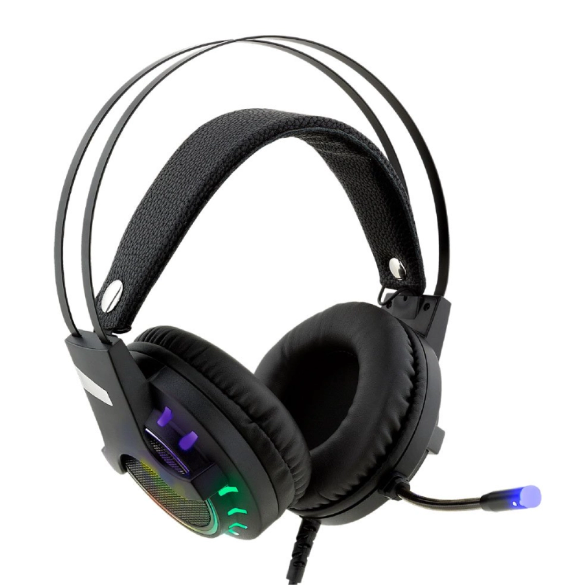 Headset Gamer Bright Som 7.1 Virtual e Luz RGB para Máxima Imersão