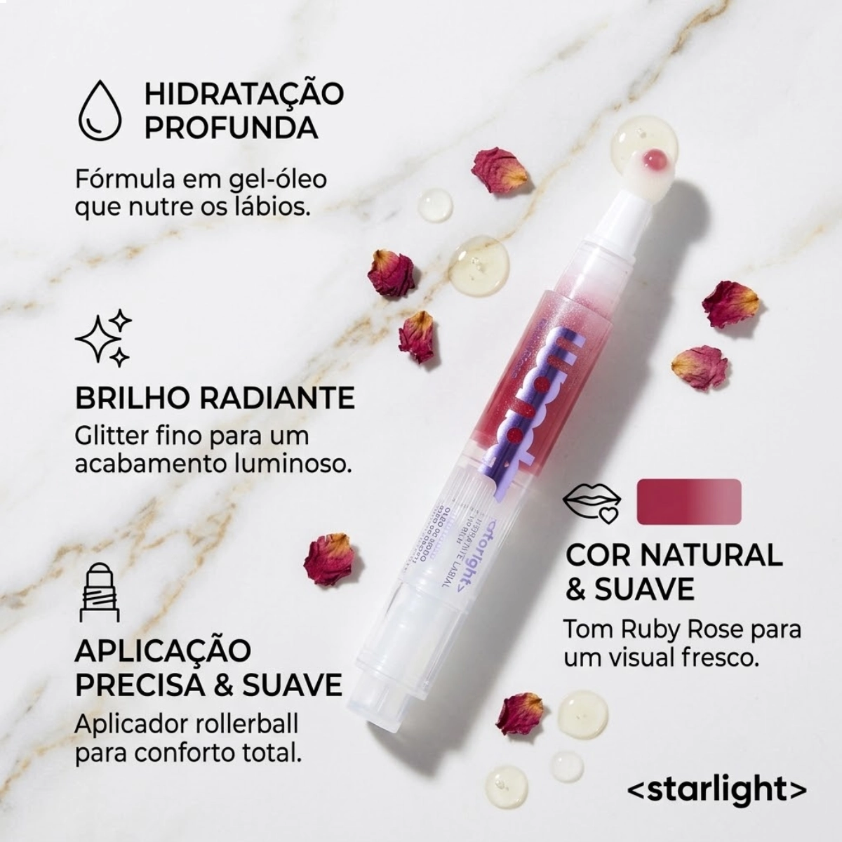 HIDRATANTE LABIAL LIP BALM STARLIGHT WONDER ALYA RUBY ROSE HIDRATANTE LABIAL LIP BALM STARLIGHT WONDER ALYA RUBY ROSE