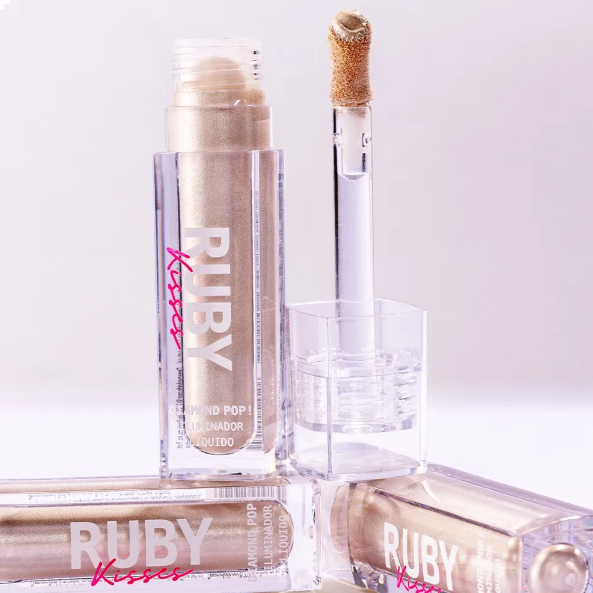 ILUMINADOR LÍQUIDO DIAMOND POP RUBY KISSES SILVER