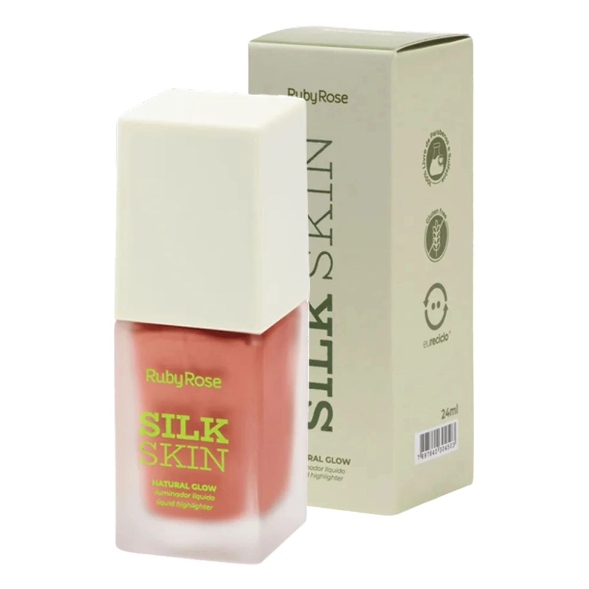 ILUMINADOR SILK SKIN SHINE ON HBF1601-S5 RUBY ROSE