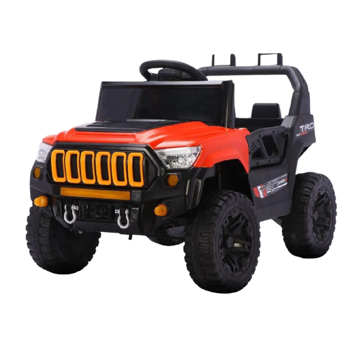 JIPE ELETRICO INFANTIL TITAN XR 12V CONTROLE VERMELHO BANG TOYS