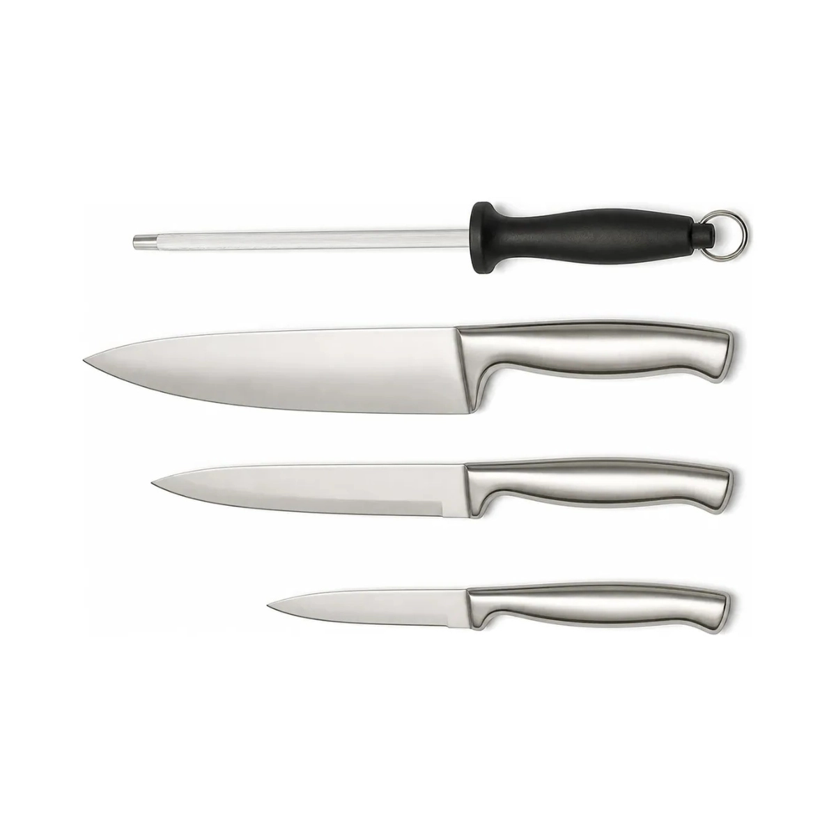 JOGO DE FACAS OSTER BALDWYN 4 PEÇAS AÇO INOX