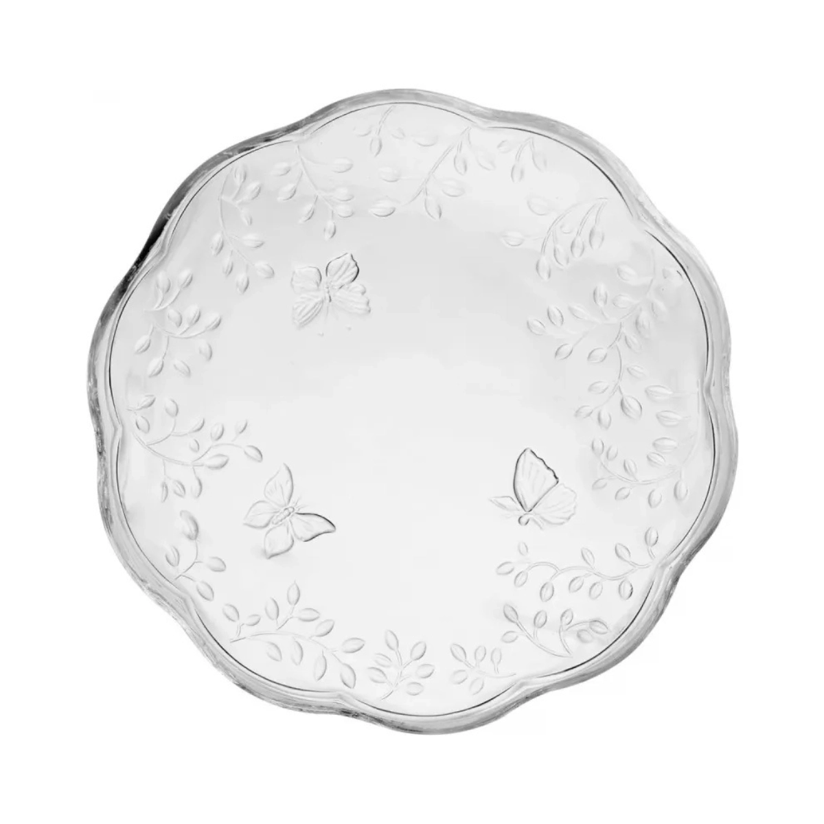 JOGO DE JANTAR CRISTAL ECOLÓGICO COM 20 PEÇAS NEW BUTTERFLY 