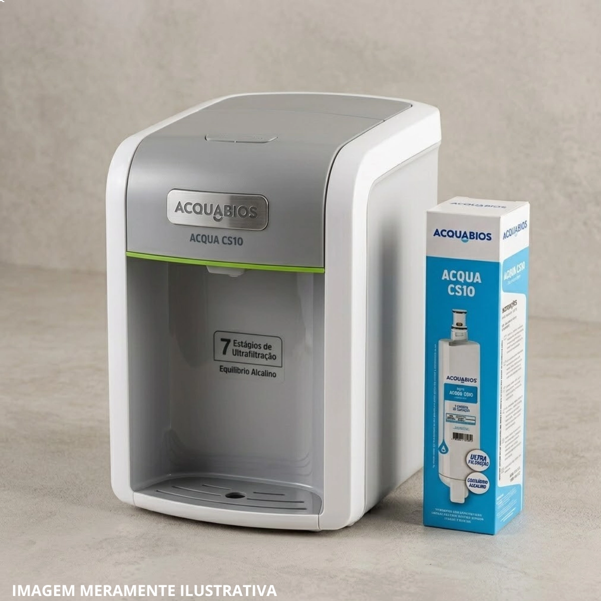 KIT 2 REFIL FILTRO PURIFICADOR ACQUA CS10 34/31 CONSUL ULTRAFILTRAÇÃO