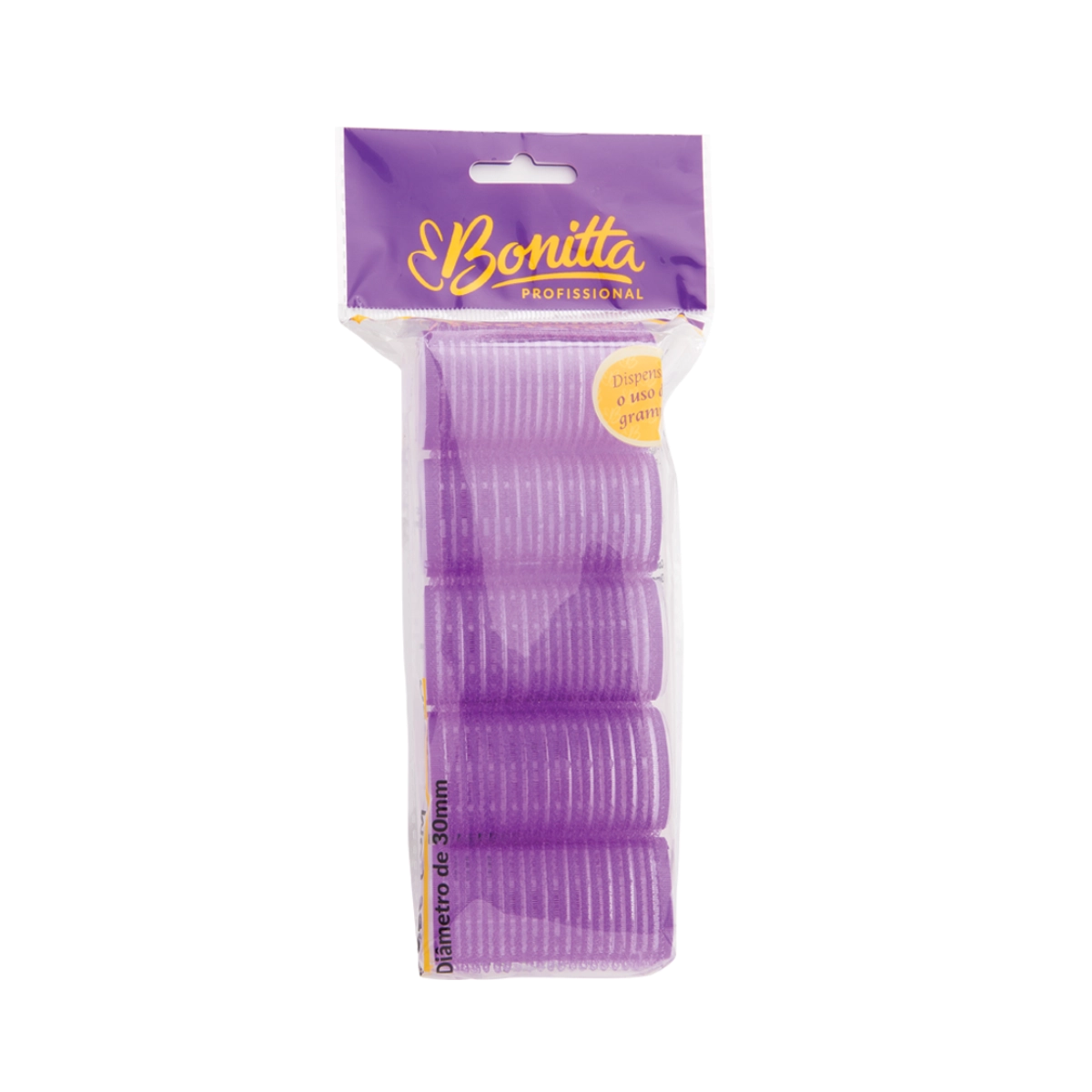 KIT 5 BOBS MÉDIO AUTOADERENTE EFEITO CACHOS BONITTA