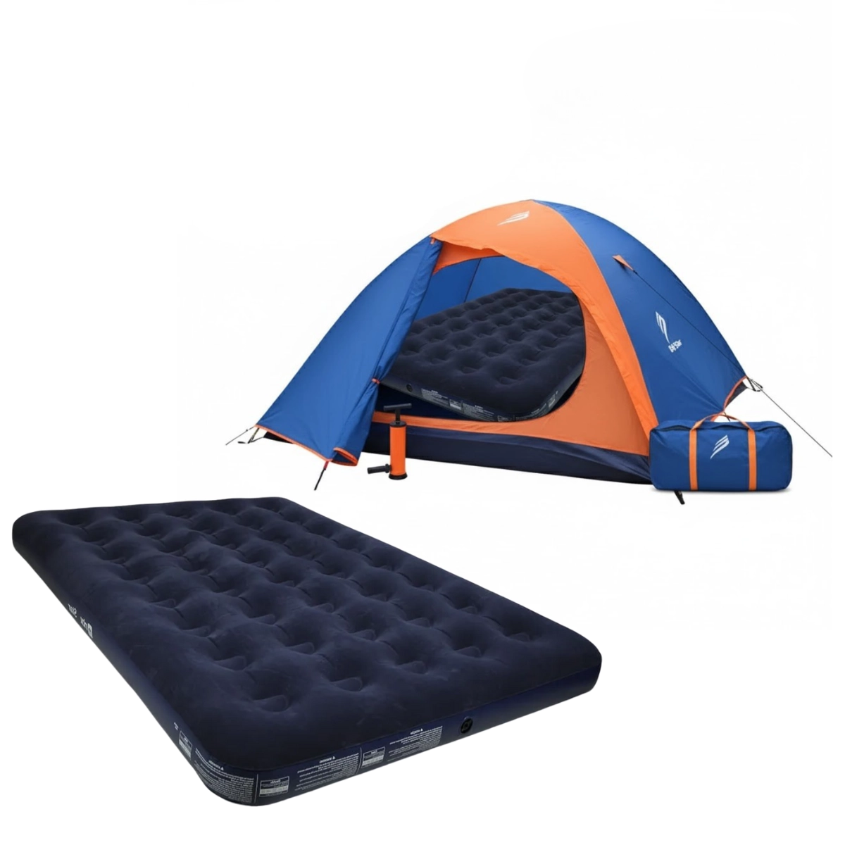 KIT BARRACA FALCON 3/4 E SACO DE DORMIR VIPER 