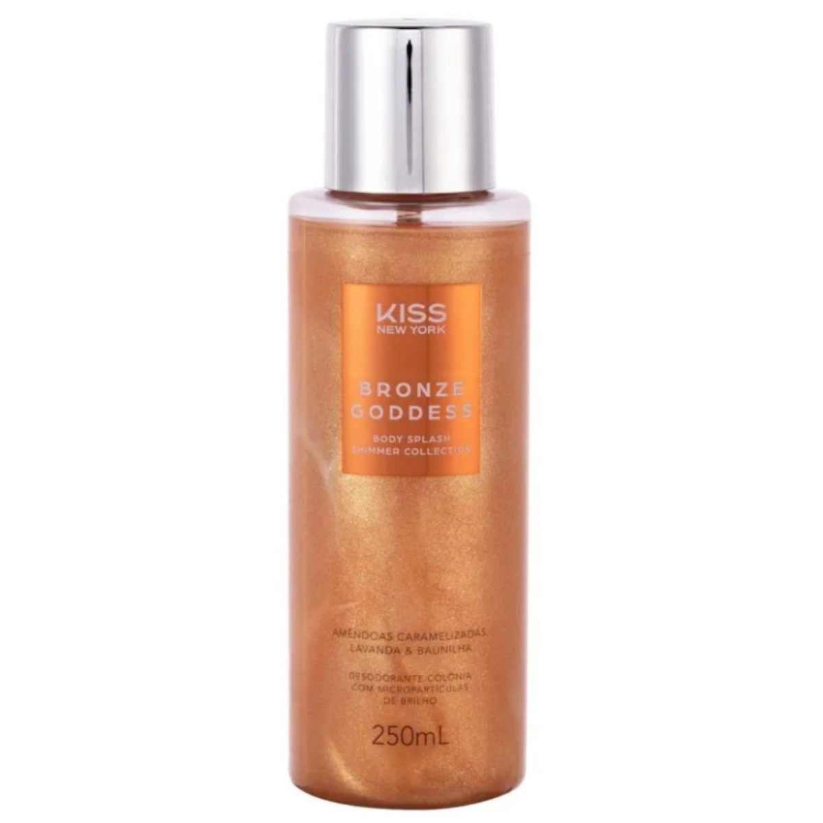 KIT BODY SPLASHS LINHA SHIMMER 3 UNIDADES - KISS NEW YORK