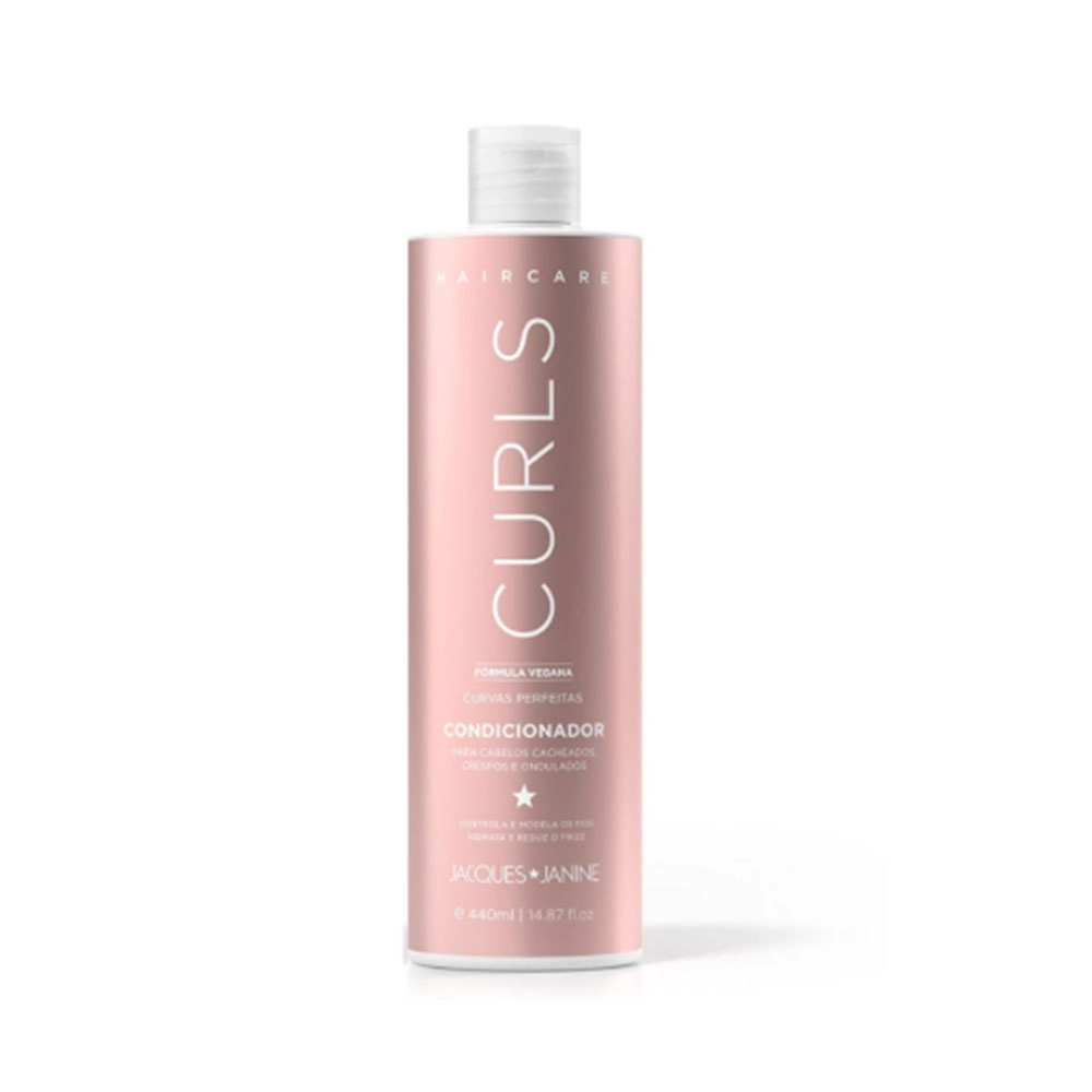 KIT HAIRCARE CURLS JACQUES JANINE SHAMPOO 450ML + CONDICIONADOR 440ML 