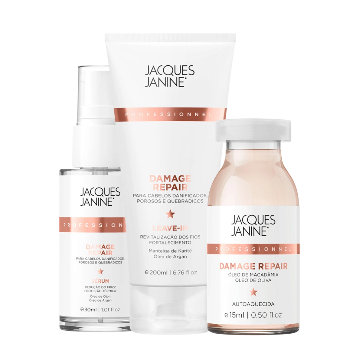 KIT LEAVE IN E SERUM REP MOLECULAR PLUS AMPOLA 15ML