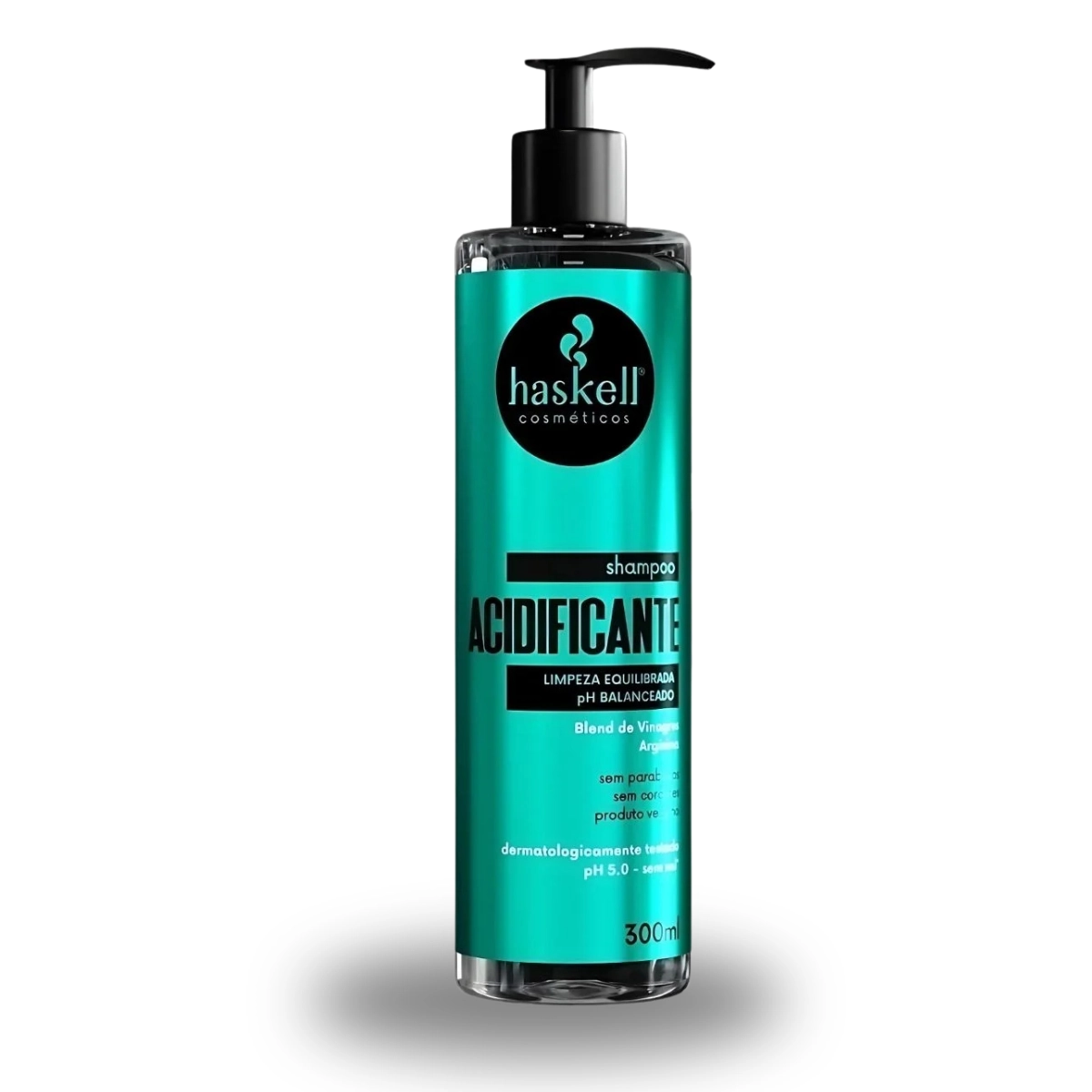 KIT SHAMPOO ACIDIFICANTE 300ML HASKELL PLUS KIT FORÇA TOTAL E NUTRIÇÃO 10GR