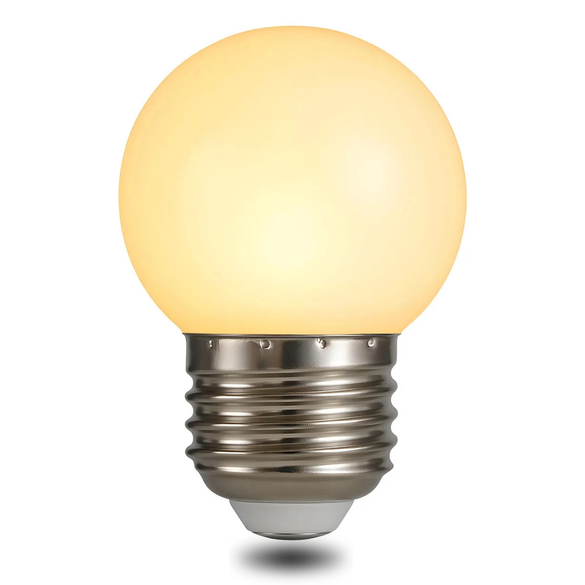 LÂMPADA MINI BULBO BOLINHA G45 E27 4W LUZ QUENTE PHILIPS