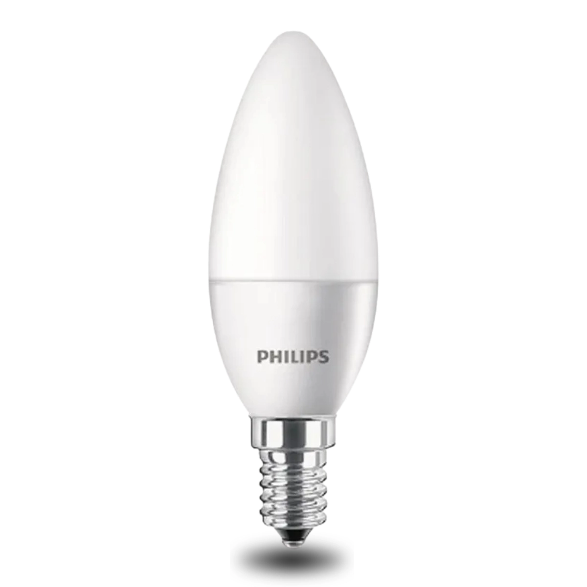 LAMPADA DE LED BRANCA VELA PHILIPS 6500K 3,5W E14 ADAPTADOR E27