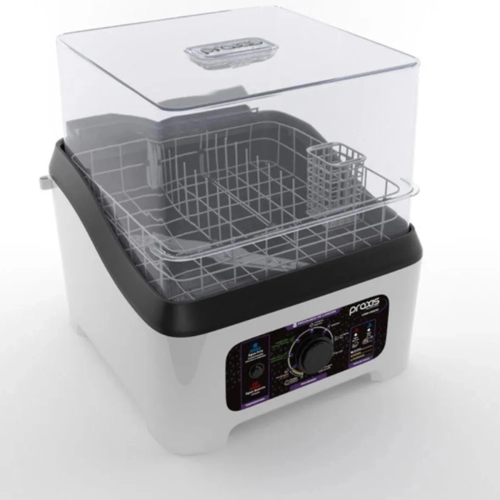 LAVA LOUÇAS PORTATIL SEMI AUTOMATICA PRAXIS BRANCA 127V