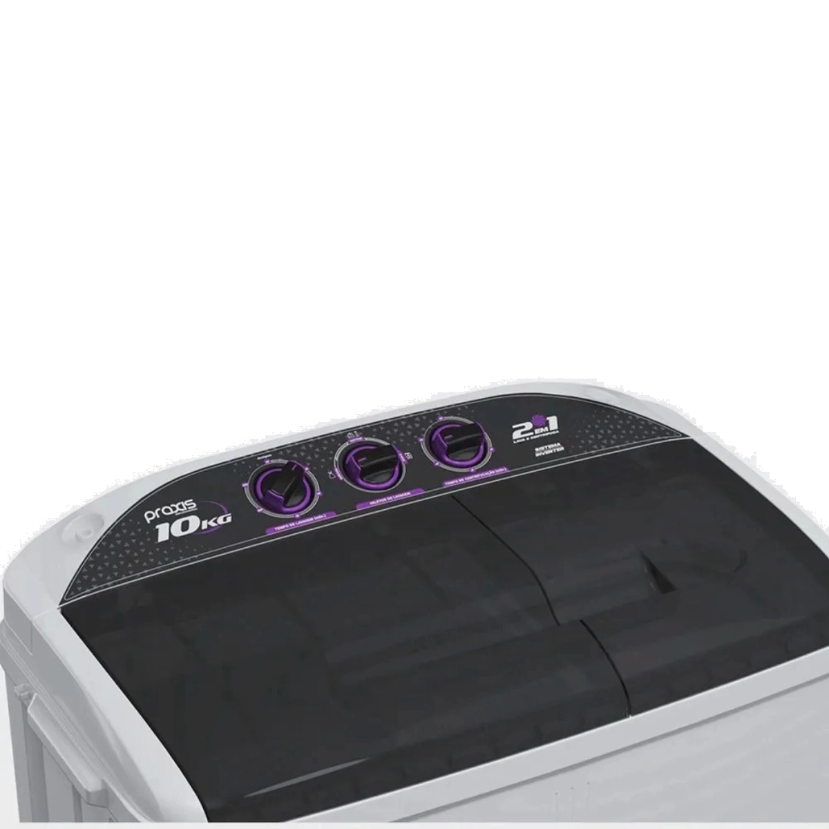 LAVADORA DE ROUPAS 2 EM 1 10KG 127V LAVA 6KG E CENTRIFUGA 4KG