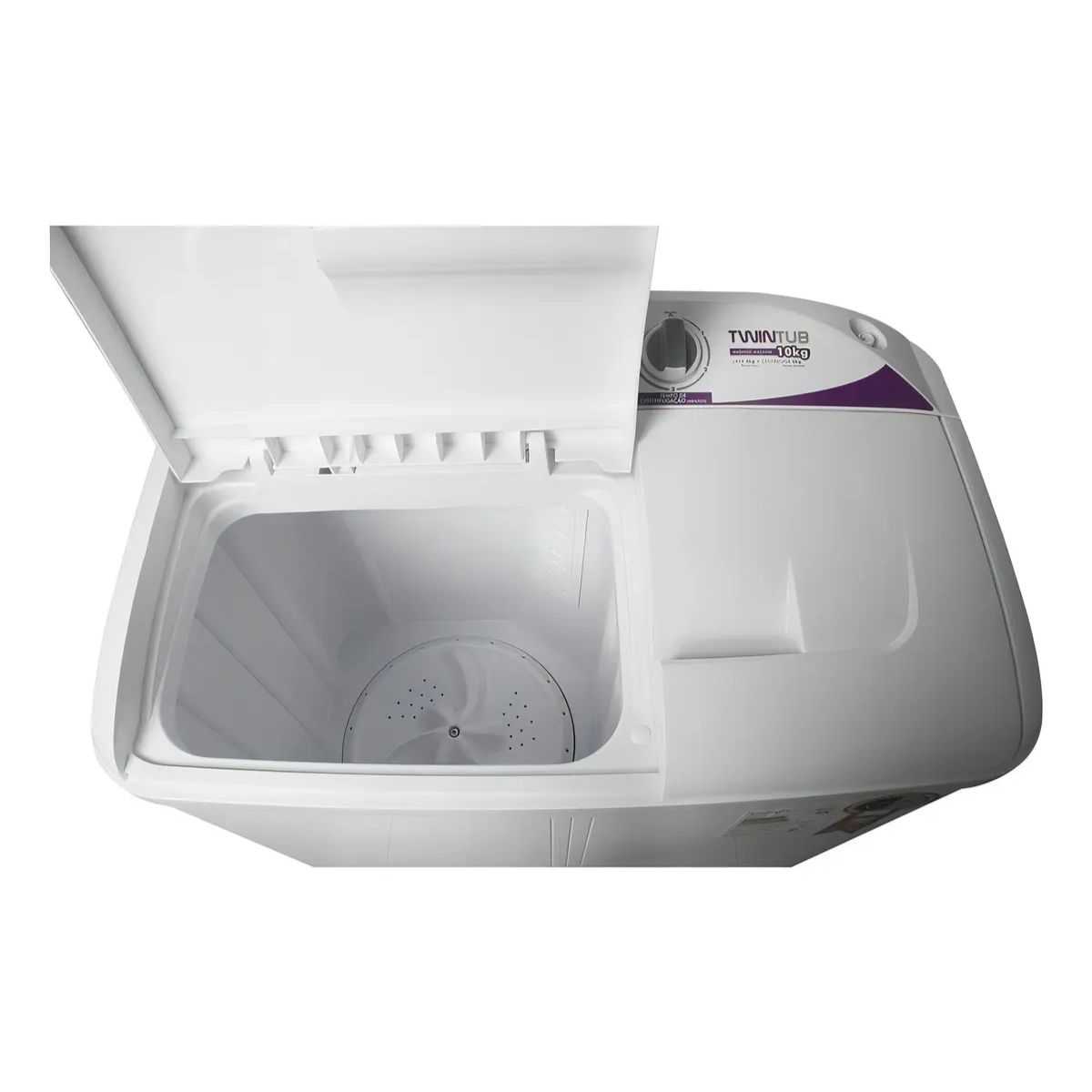 LAVADORA DE ROUPAS 2 EM 1 10KG 127V LAVA BRANCA 6KG E CENTRIFUGA 4KG