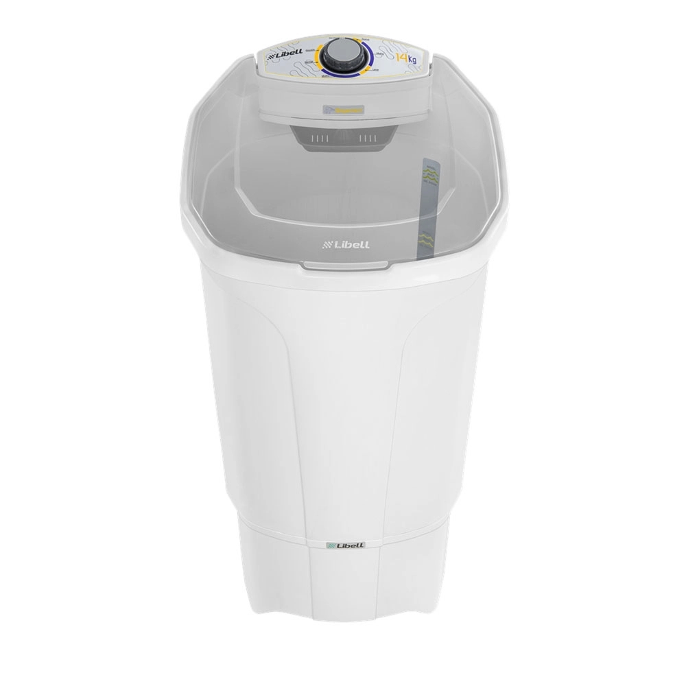 LAVADORA SEMI AUTOMÁTICA 10KG LIBELL BRANCA 127V - 50020039