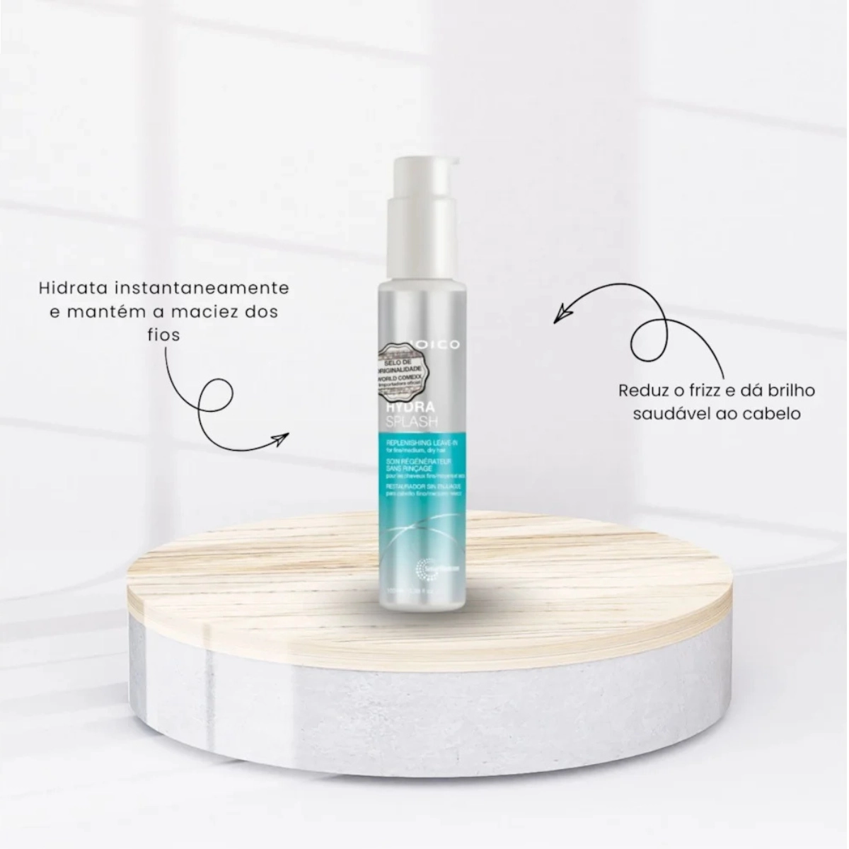 LEAVE IN HIDRATANTE E PROTETOR PARA CABELOS FINOS JOICO 100ML